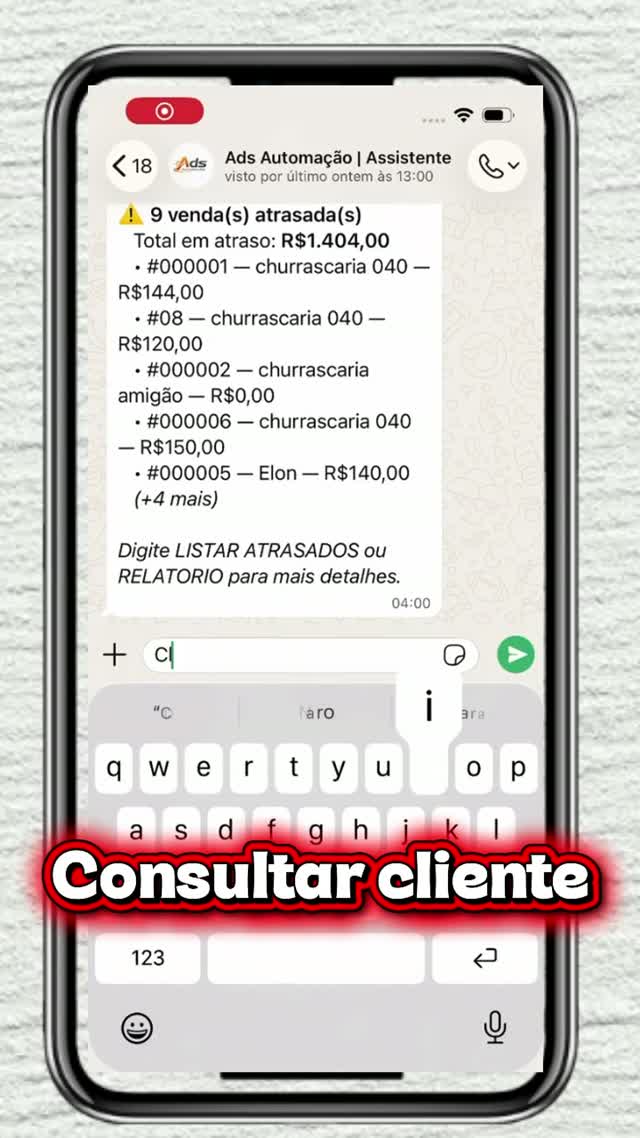 Como consultar um cliente
